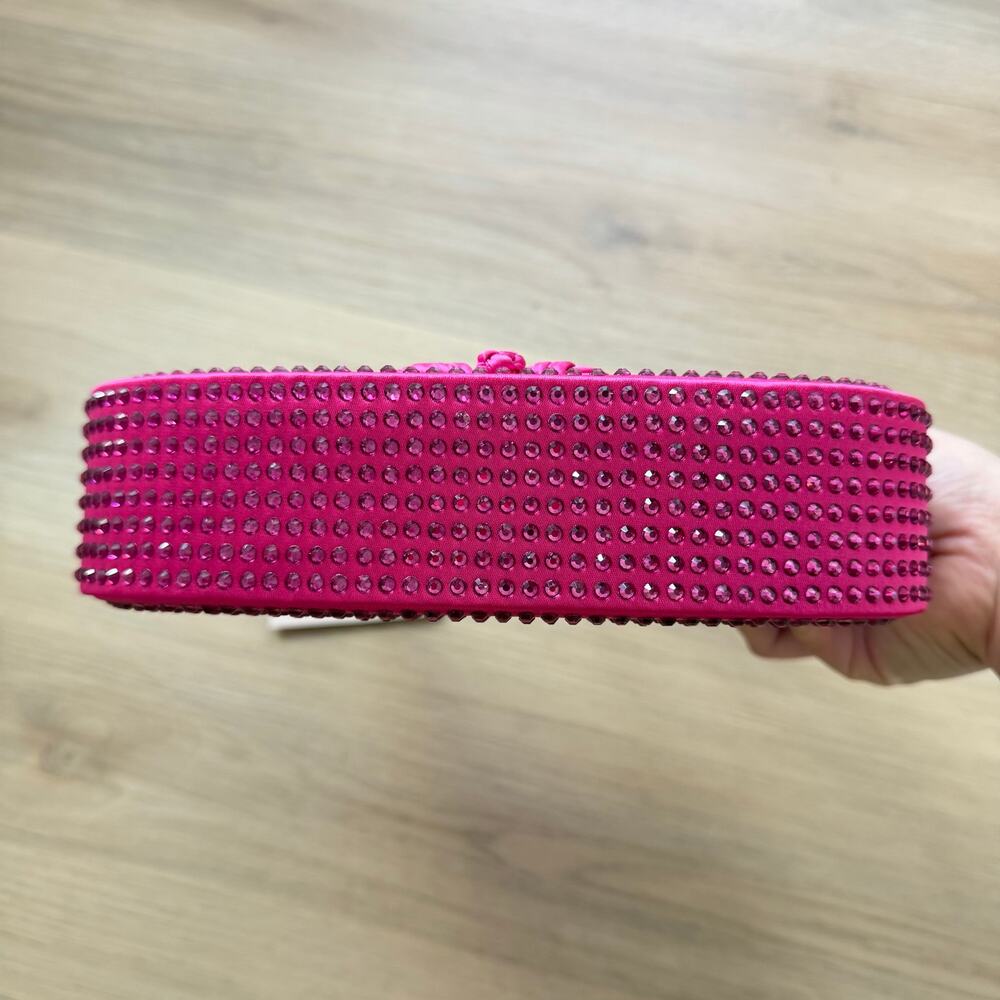 NWT SAU LEE MINI SAU CRYSTAL MINI BAG IN FUCHSIA - Picture 5 of 8